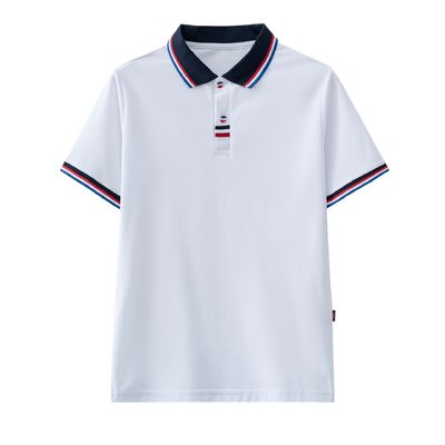 Schoolkleding kinderen polo shirts katoen mengsel polyester schooluniform