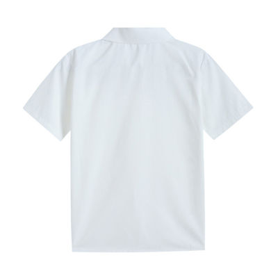 Schoolkleding Formele overhemden Custom Girls Short Sleeve Witte overhemden